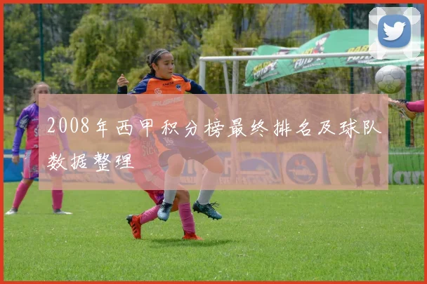 2008年西甲积分榜最终排名及球队数据整理